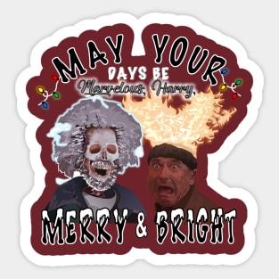 Home Alone Marv Harry Merry Sticker